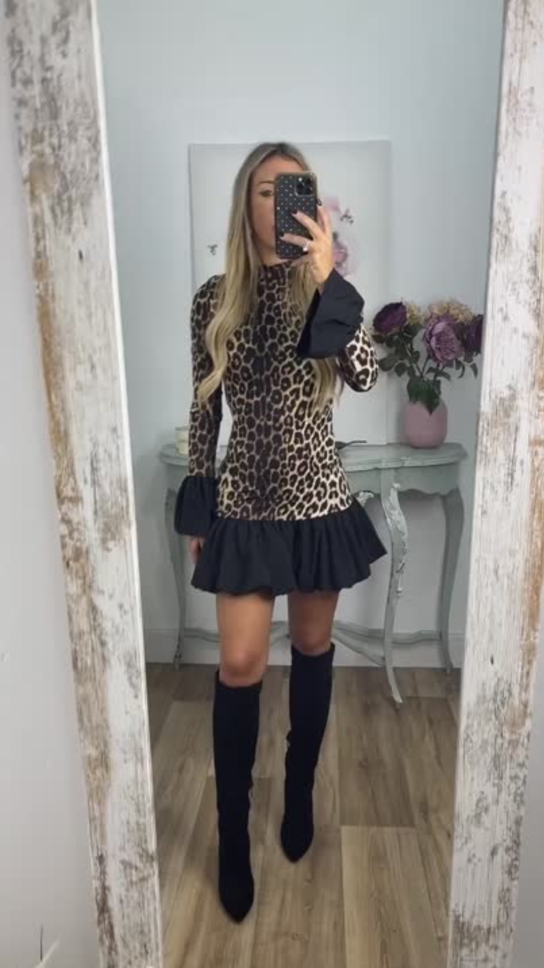 Sol | Vestido Leopardo Salvaje Y Estilizado