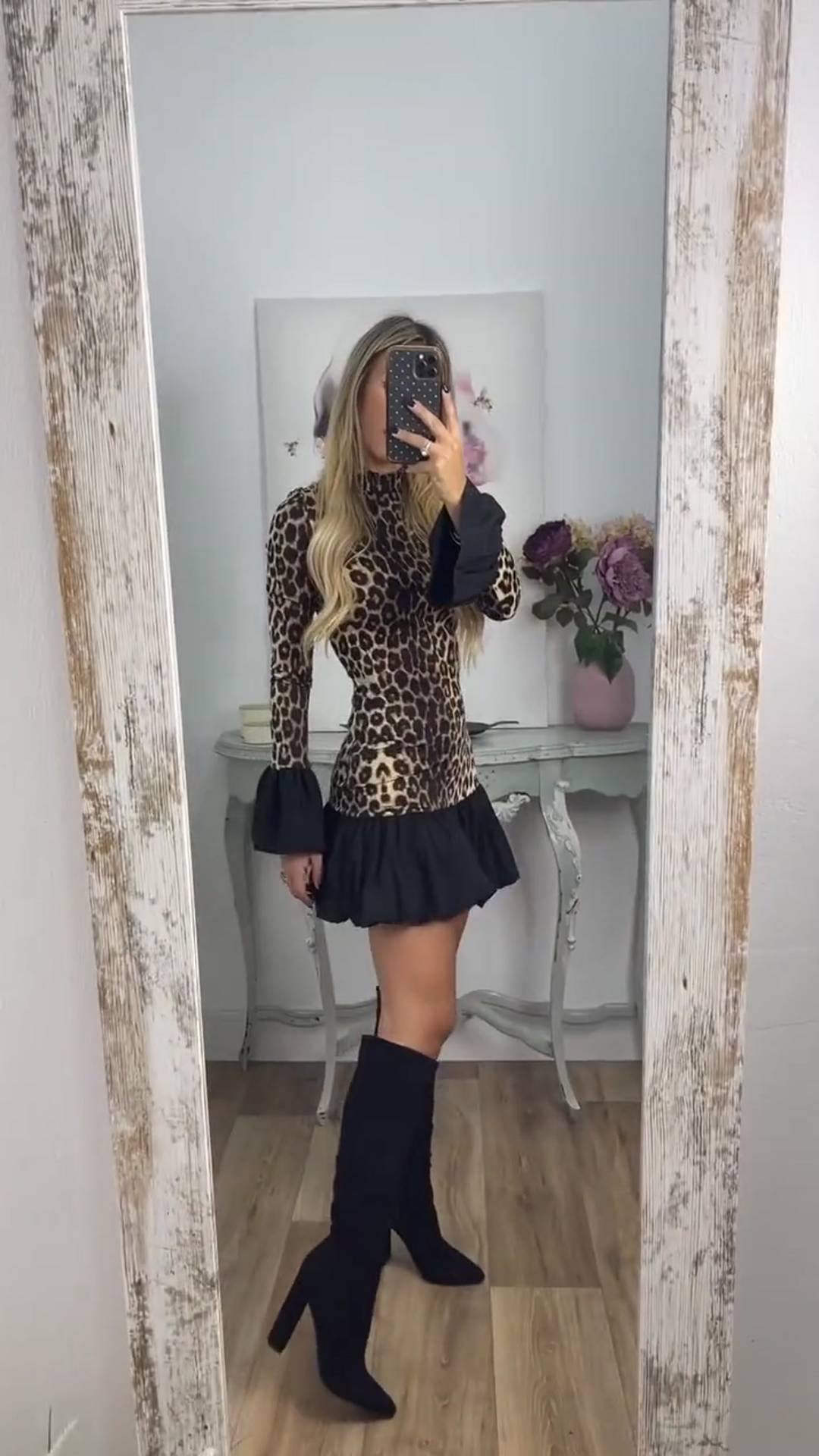 Sol | Vestido Leopardo Salvaje Y Estilizado
