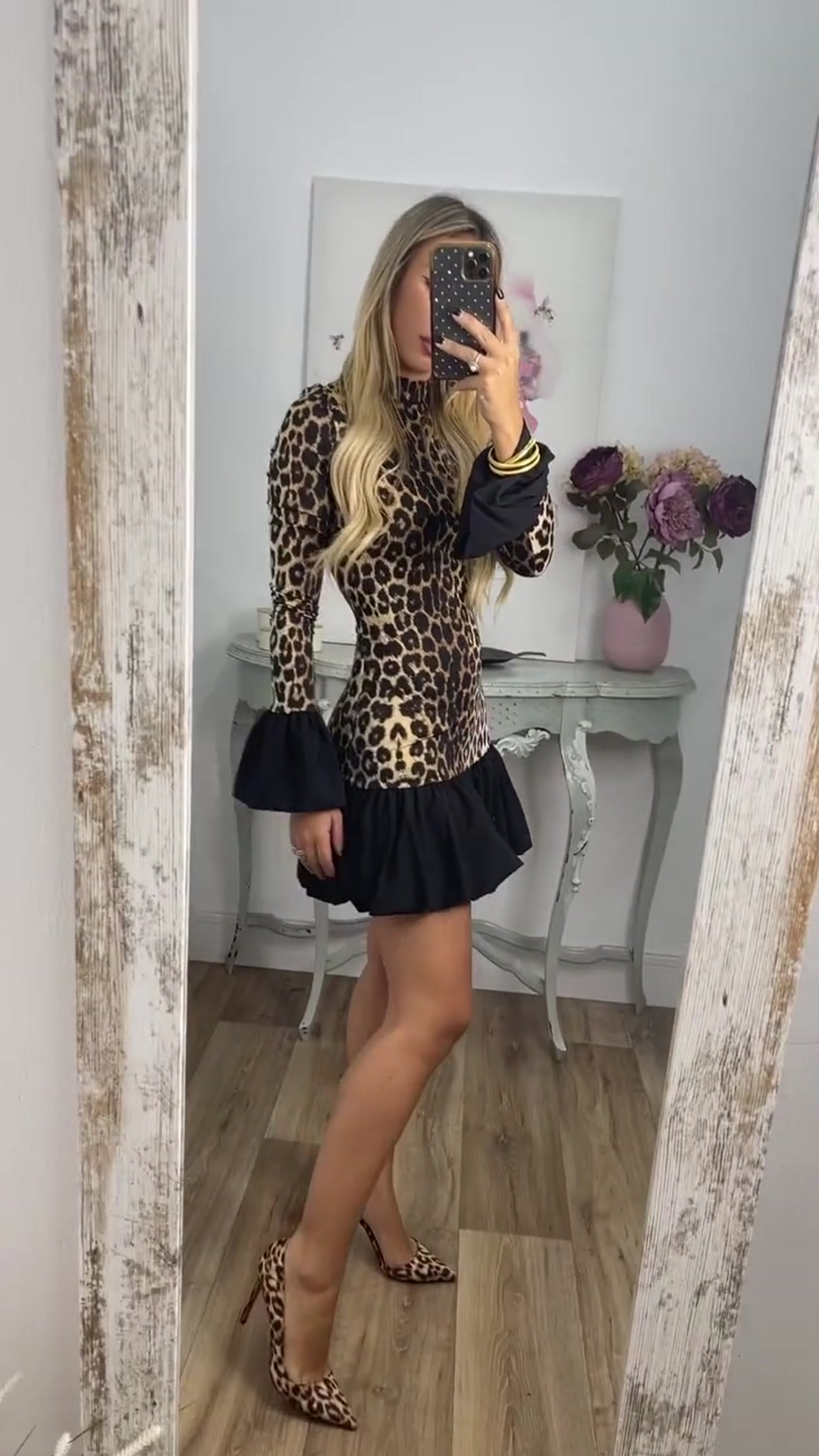Sol | Vestido Leopardo Salvaje Y Estilizado