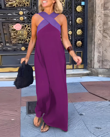 Sienna | Vestido cruzado con escote en v