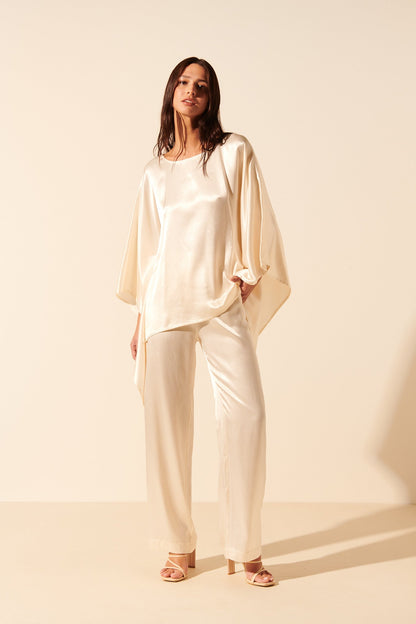 Sofía | Top Satinado Elegante Y Atemporal