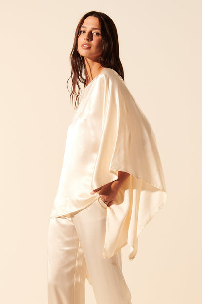 Sofía | Top Satinado Elegante Y Atemporal