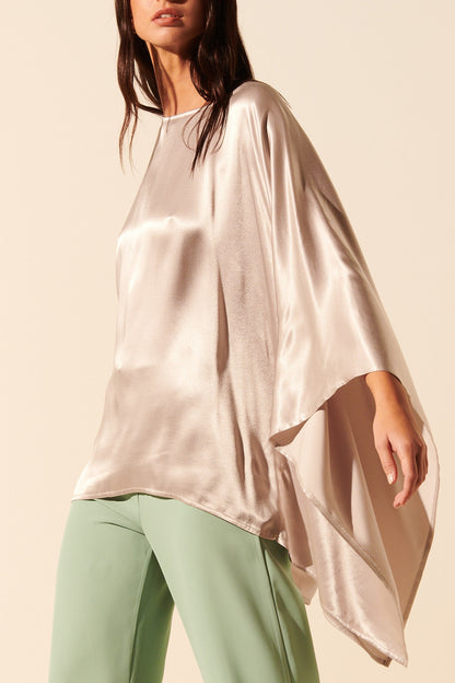 Sofía | Top Satinado Elegante Y Atemporal