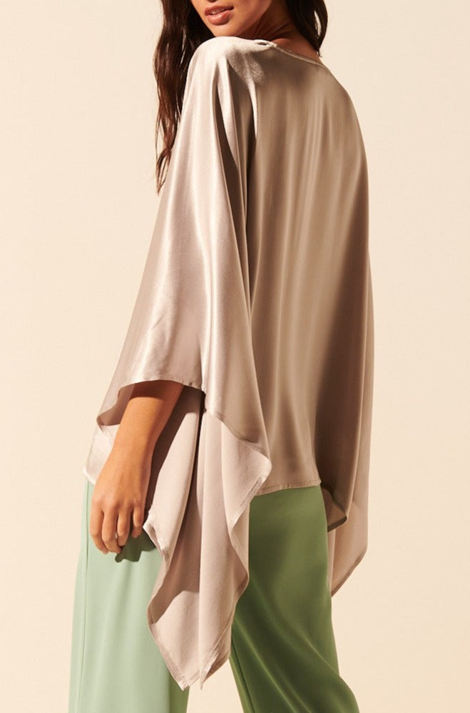 Sofía | Top Satinado Elegante Y Atemporal