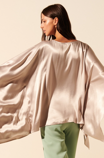 Sofía | Top Satinado Elegante Y Atemporal