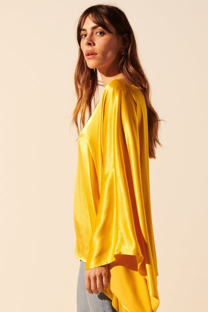 Sofía | Top Satinado Elegante Y Atemporal