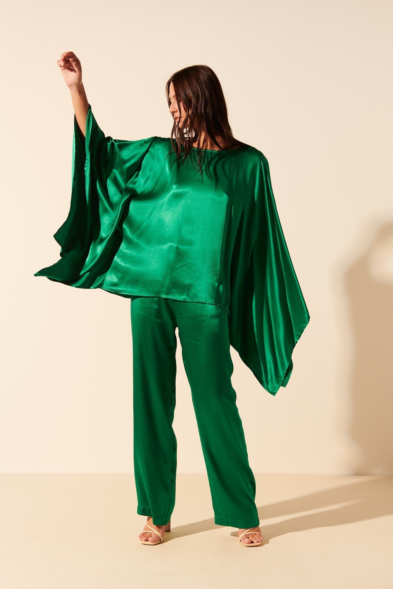 Sofía | Top Satinado Elegante Y Atemporal