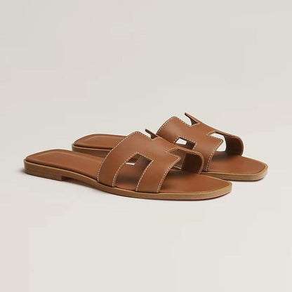 SoleArt | Sandalias de Cuero Elegantes con Diseño Calado