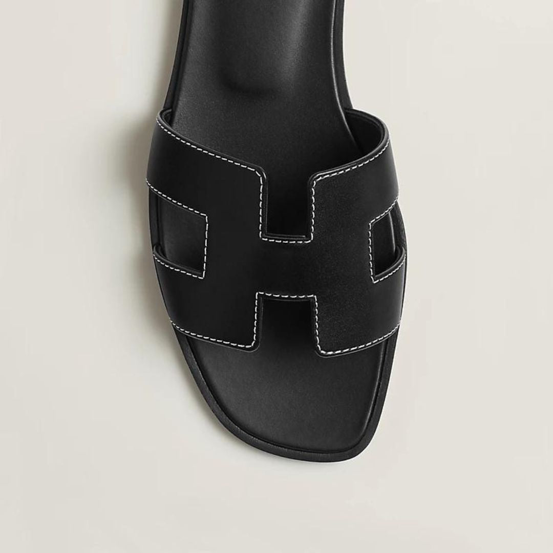 SoleArt | Sandalias de Cuero Elegantes con Diseño Calado