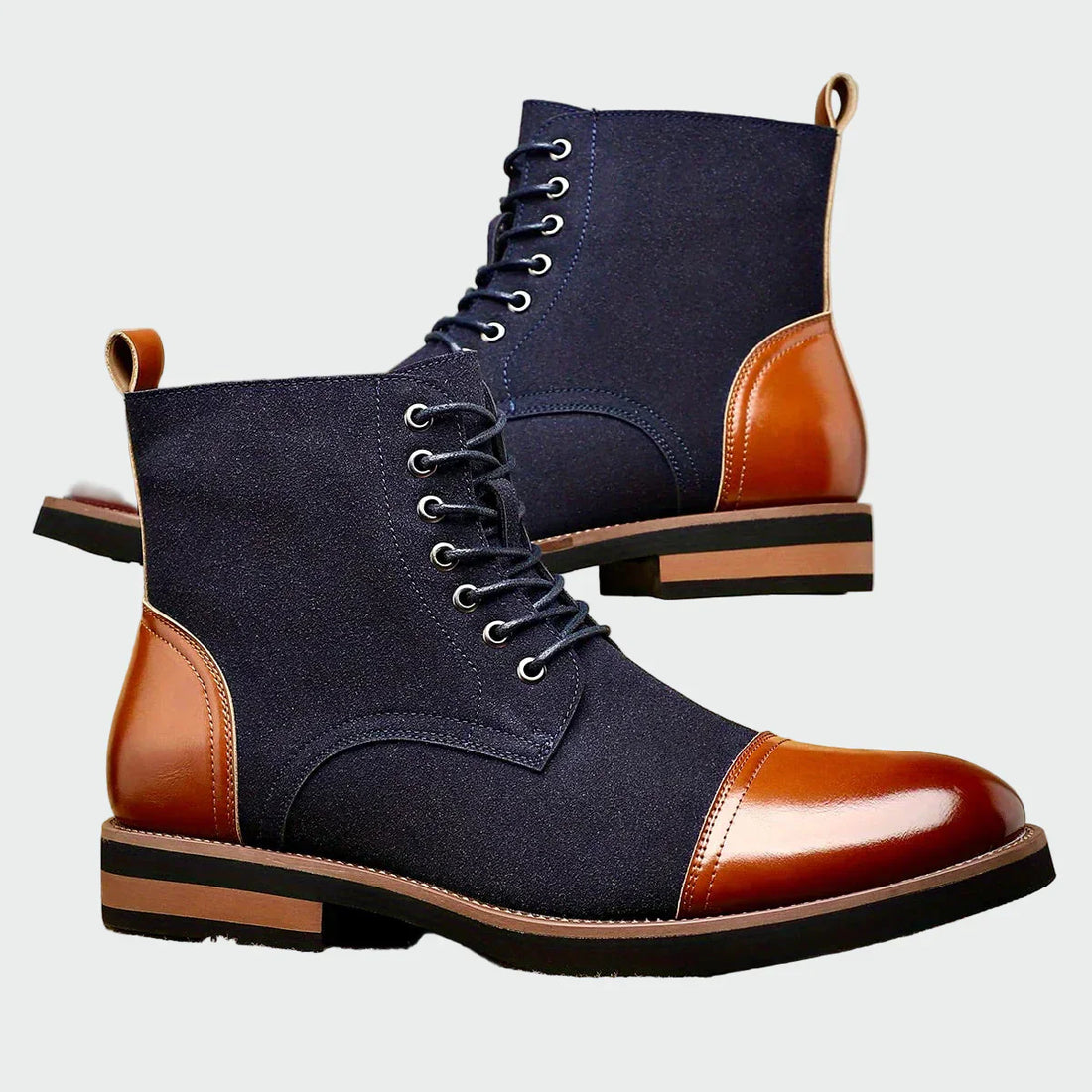 Mateo | Botines De Cuero Tipo Oxford