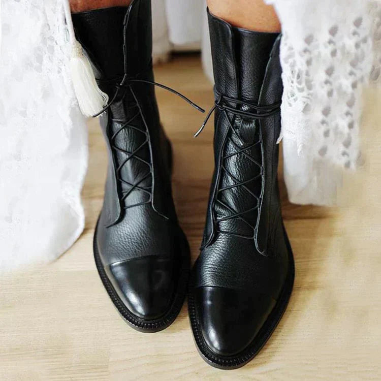 Andi | Botas Vintage Con Tacón