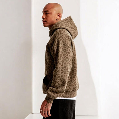 Zoe | Sudadera Unisex Estilo Leopardo Confort Total