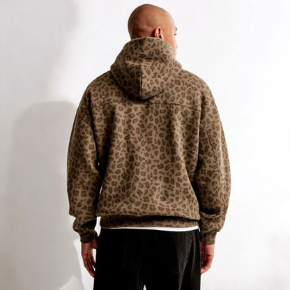 Zoe | Sudadera Unisex Estilo Leopardo Confort Total