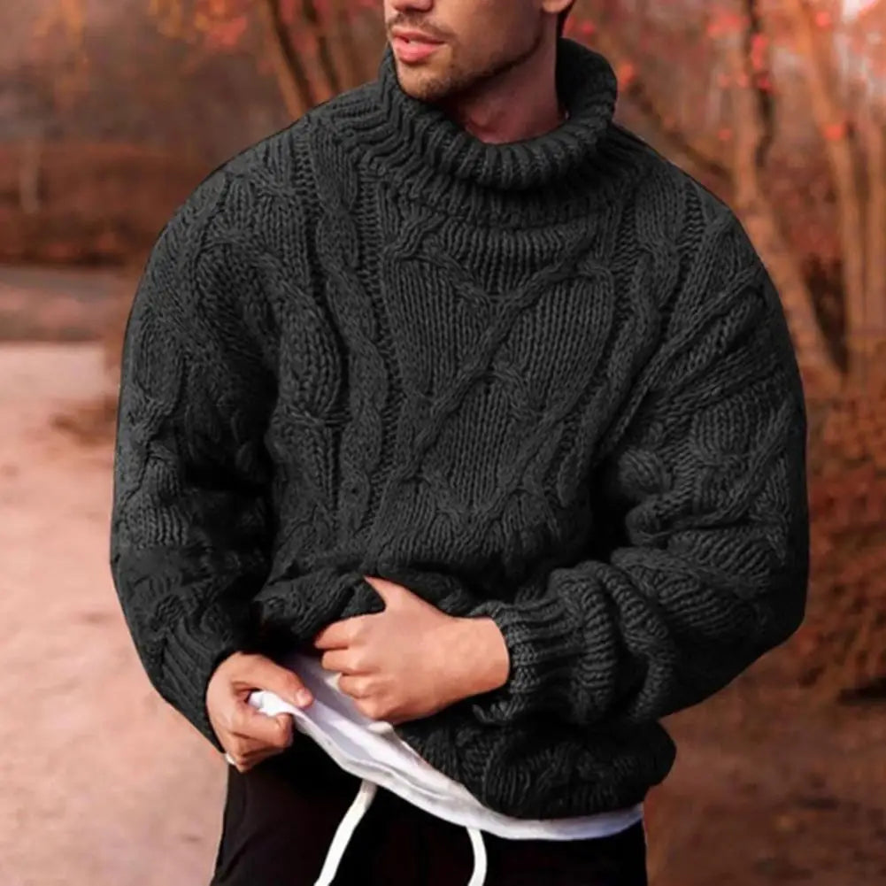 Jenson | Jersey De Punto Trenzado Para Hombre