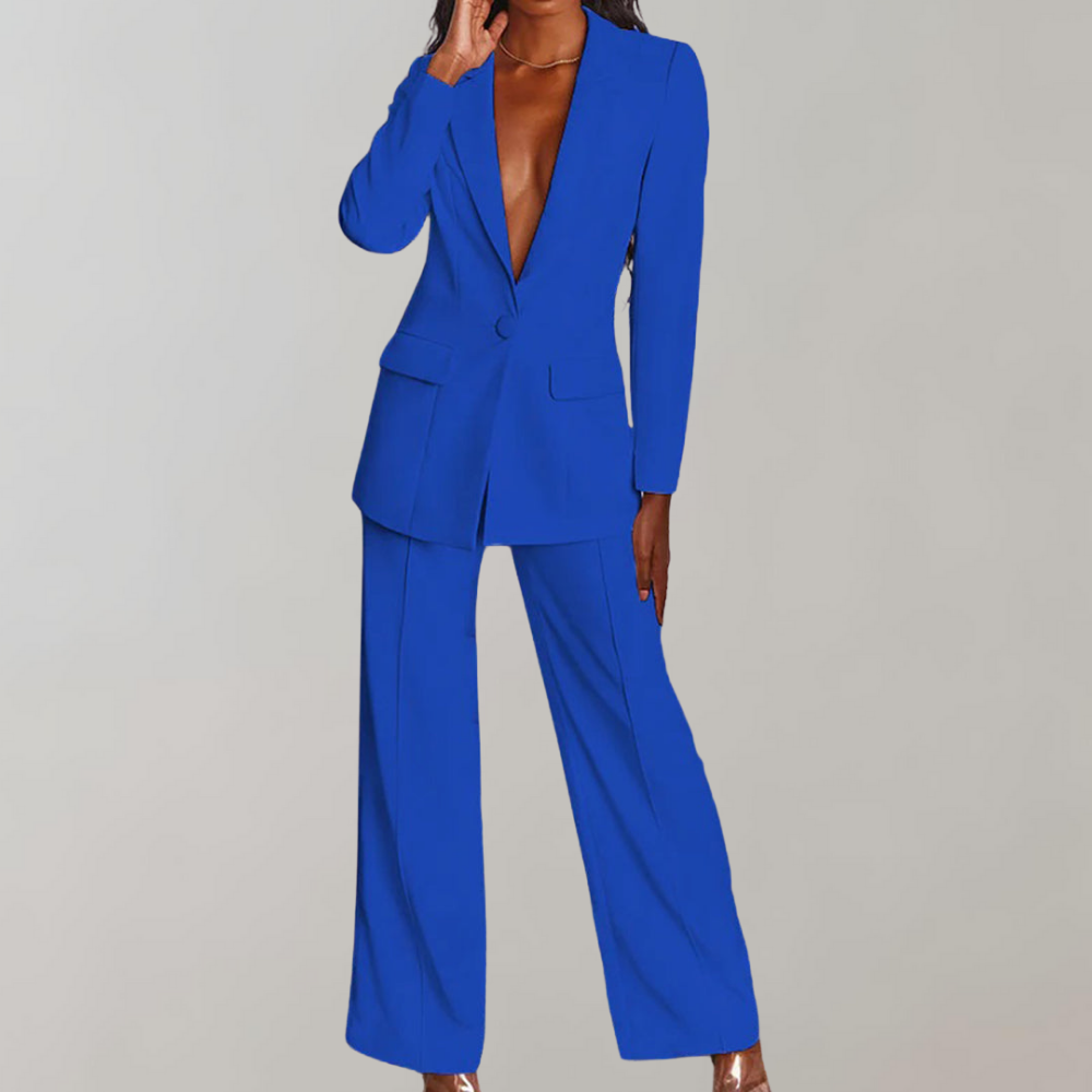 Gretel | Conjunto De Blazer Y Pantalón Con Estilo Sofisticado