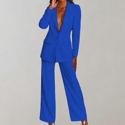 Gretel | Conjunto De Blazer Y Pantalón Con Estilo Sofisticado