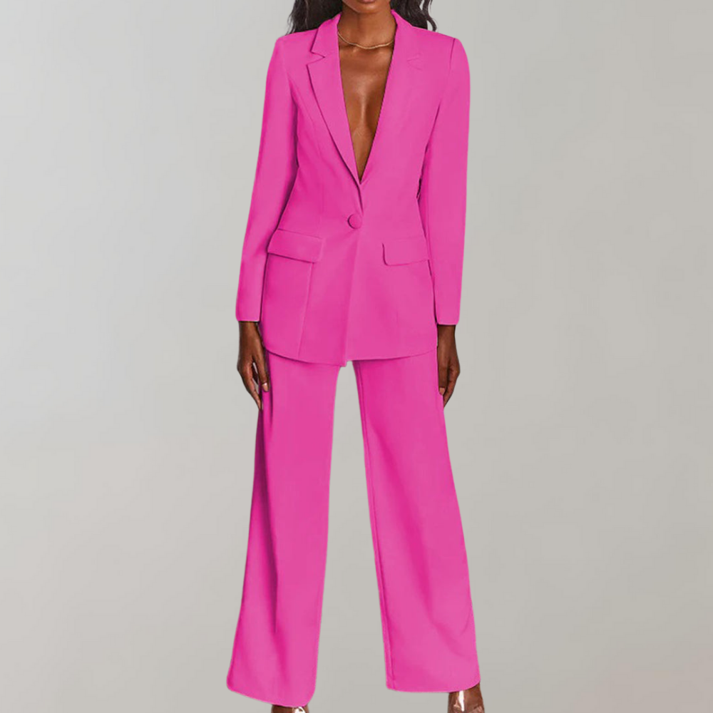 Gretel | Conjunto De Blazer Y Pantalón Con Estilo Sofisticado