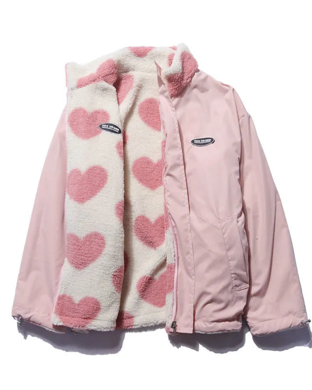 Violeta | Abrigo Corazón Reversible