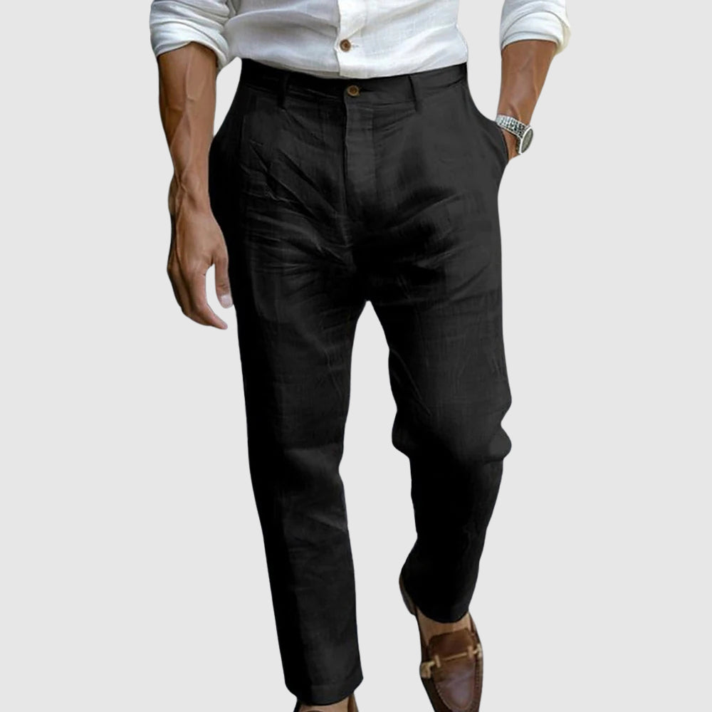 Saint | Pantalones De Lino Chic Y Atemporales