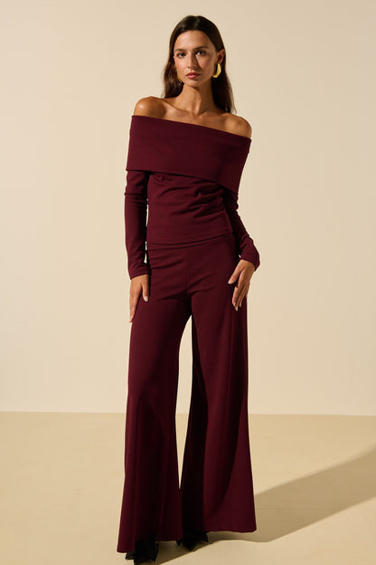 Luna | Top De Hombros Descubiertos Elegante Y Fresco