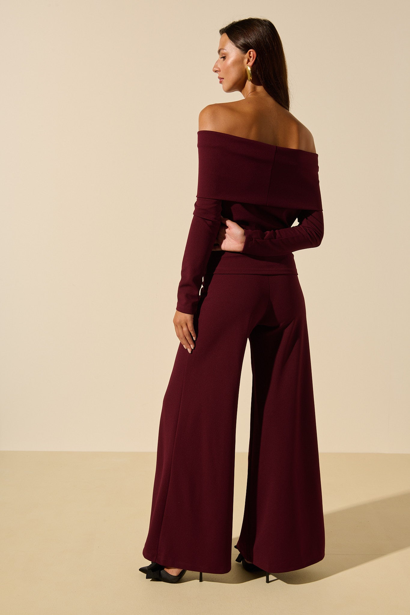 Luna | Top De Hombros Descubiertos Elegante Y Fresco