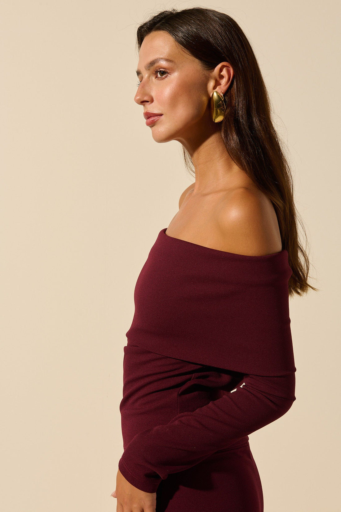 Luna | Top De Hombros Descubiertos Elegante Y Fresco