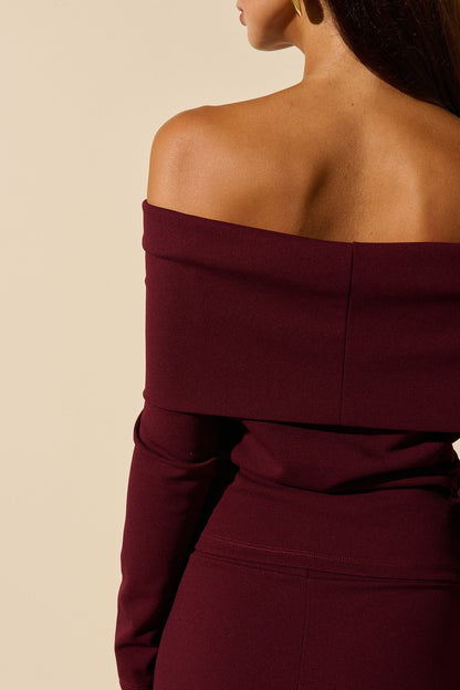 Luna | Top De Hombros Descubiertos Elegante Y Fresco