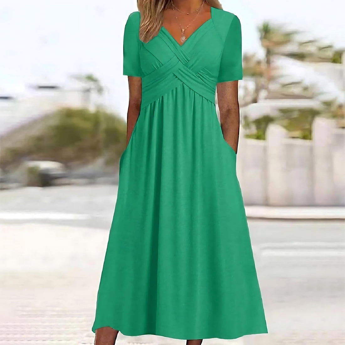 Sofia | Vestido Midi Elegante Y Escultural