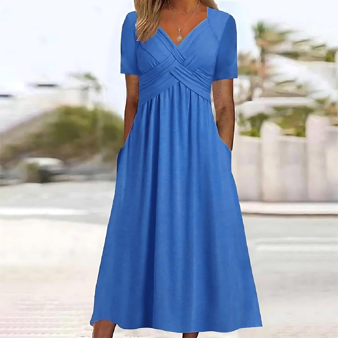 Sofia | Vestido Midi Elegante Y Escultural