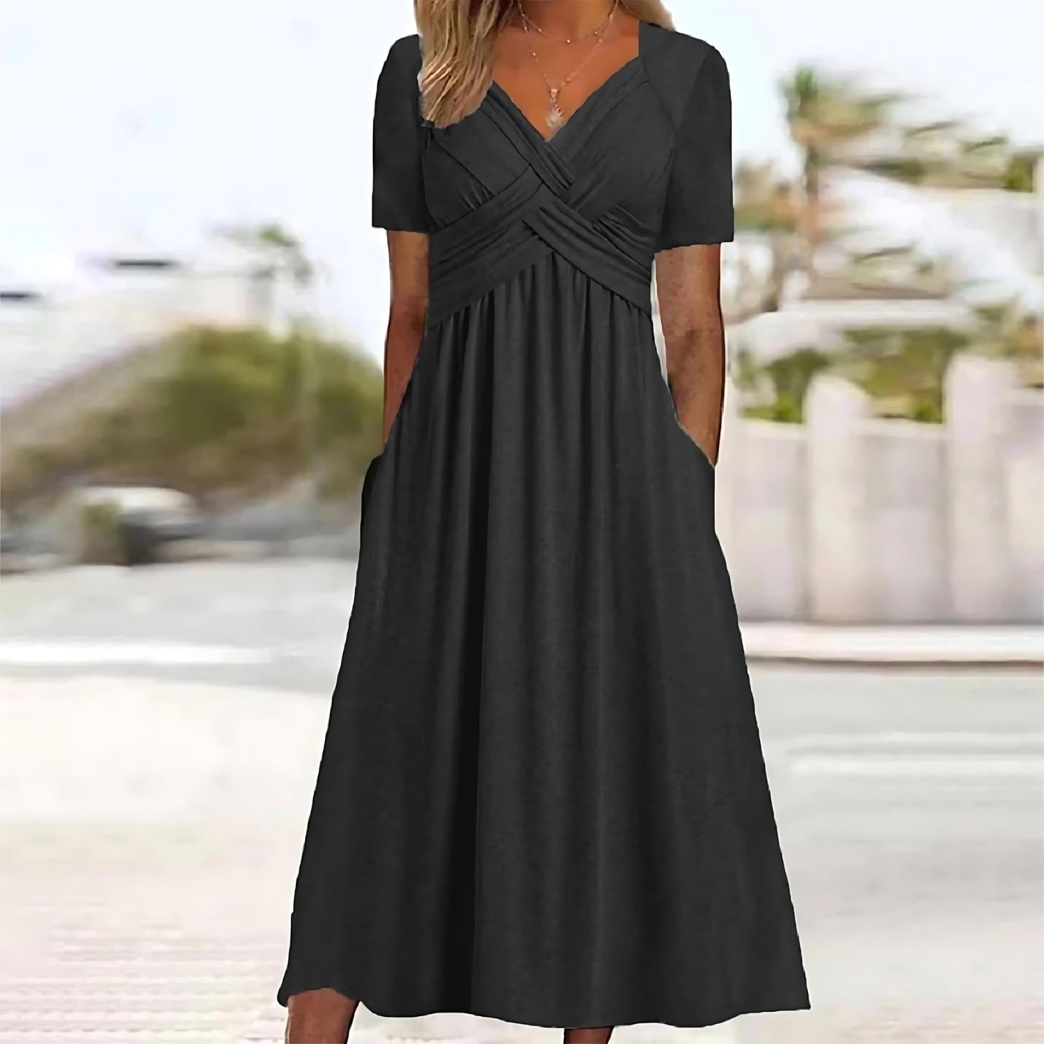 Sofia | Vestido Midi Elegante Y Escultural