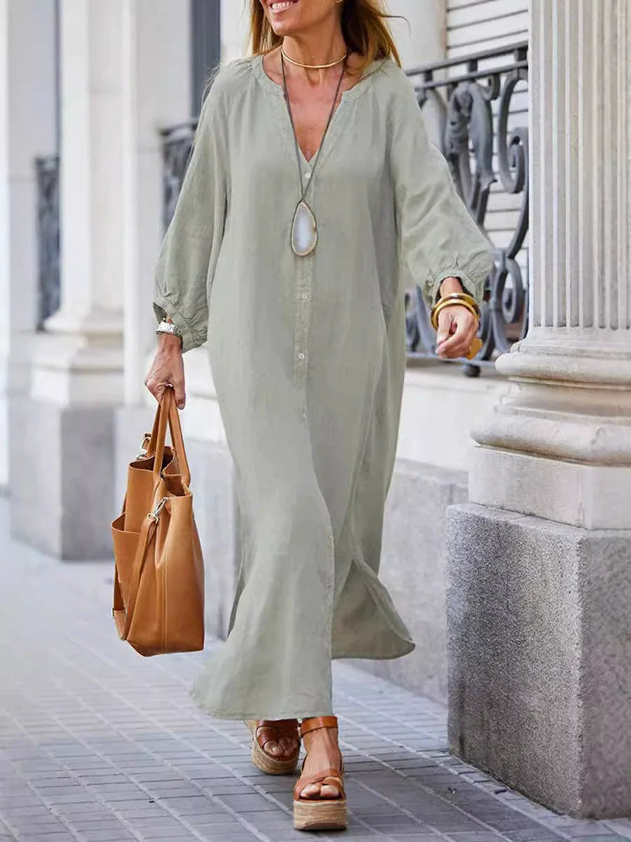 Zaira | Vestido Casual Con Botones