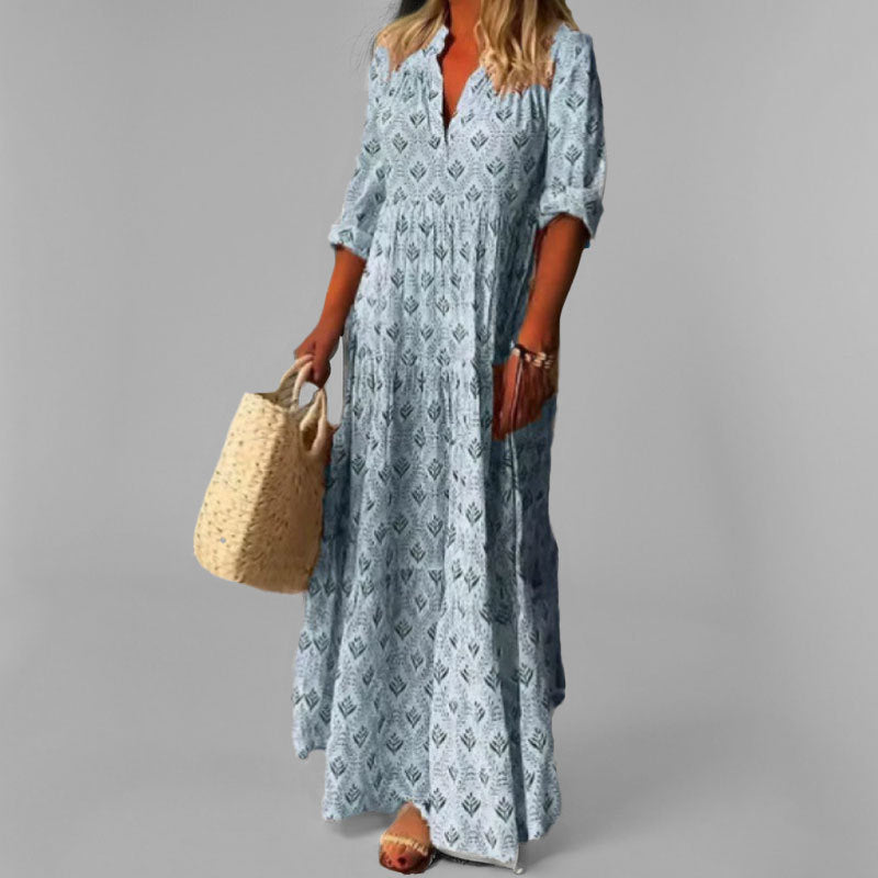 Lunaria | Vestido Largo De Verano Ligero Y Vaporoso Para Mujer