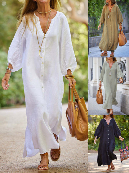 Zaira | Vestido Casual Con Botones