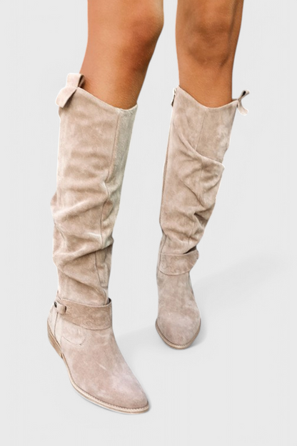 Celine | Botas Altas De Estilo Retro