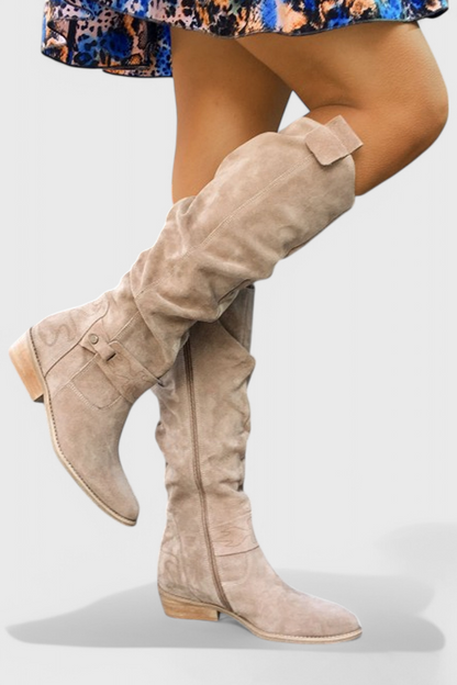 Celine | Botas Altas De Estilo Retro