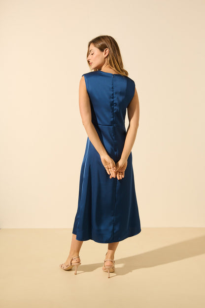 Lucía | Vestido Corto Con Lazo Elegante Y Caída Ligera