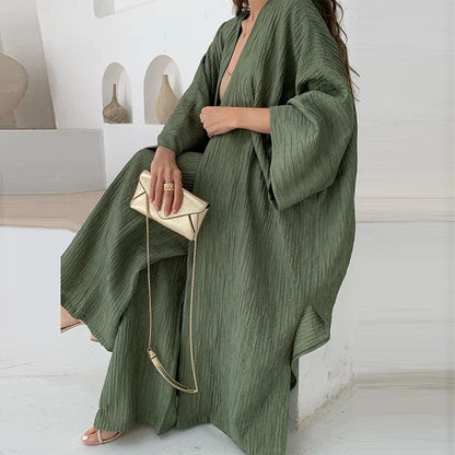 Elena | Conjunto Elegante De Top Y Pantalón Fluido