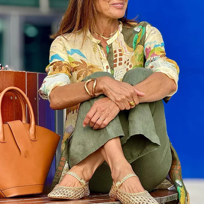 Catalina | Conjunto De Lino
