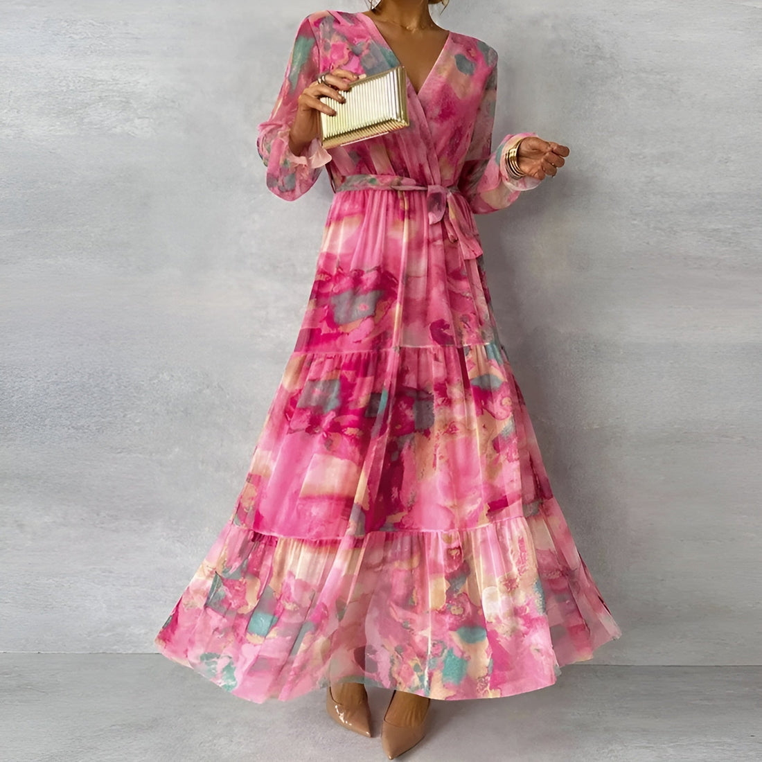Pia | Vestido Elegante De Corte Clásico Para Un Look Sofisticado