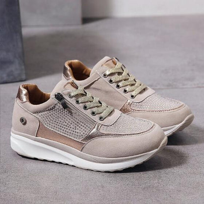 Birgitta | Zapatillas Ortopédicas Modernas Con Cremallera
