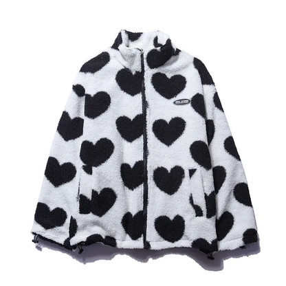 Violeta | Abrigo Corazón Reversible