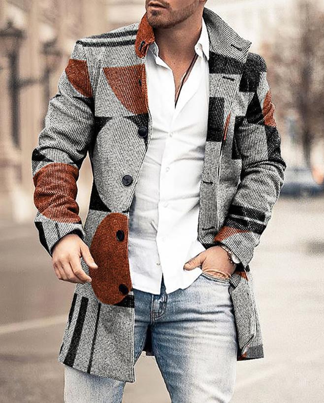 Mark | Chaqueta Cortavientos Patchwork
