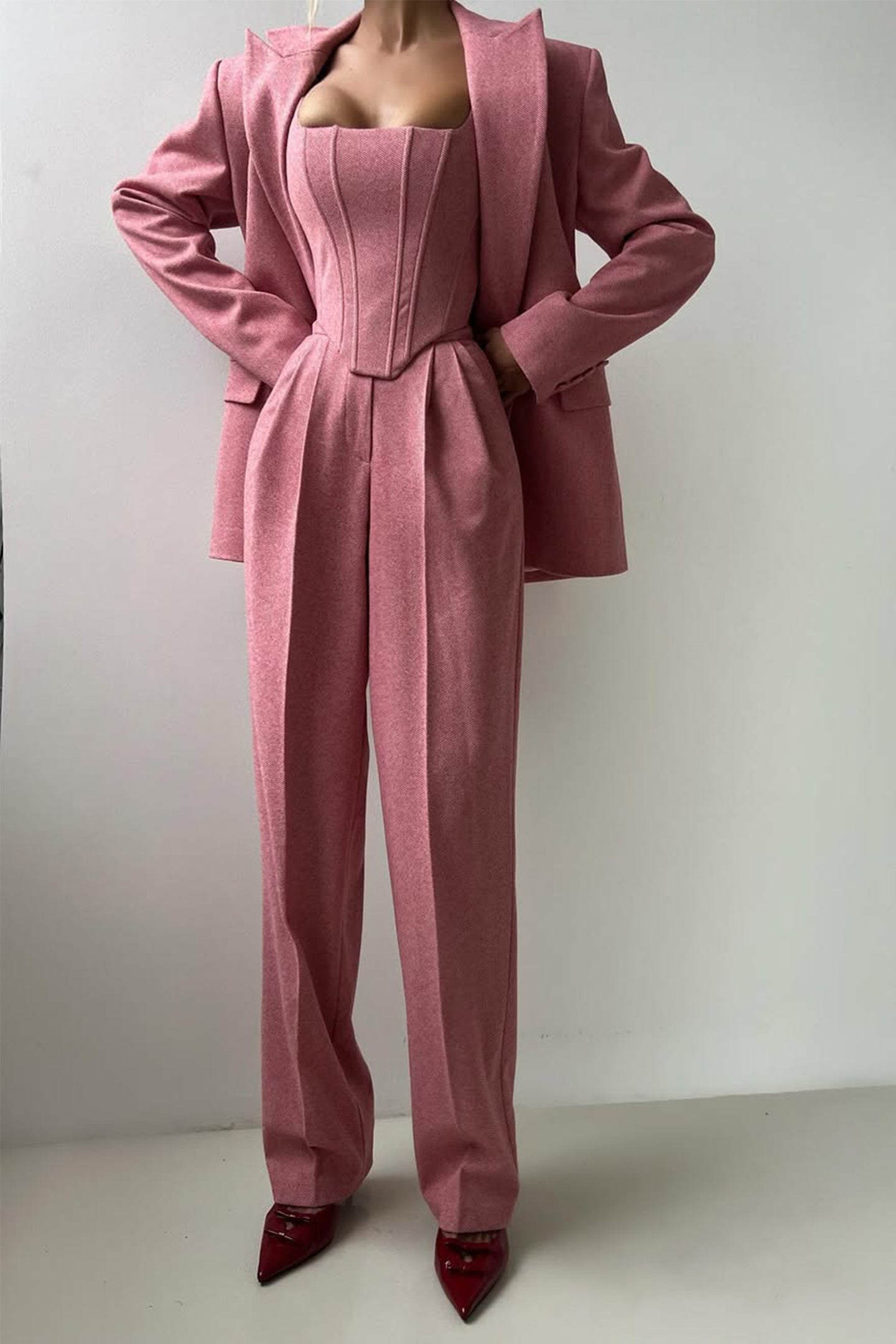 Dolce | Conjunto Elegante de Tres Piezas para Mujer