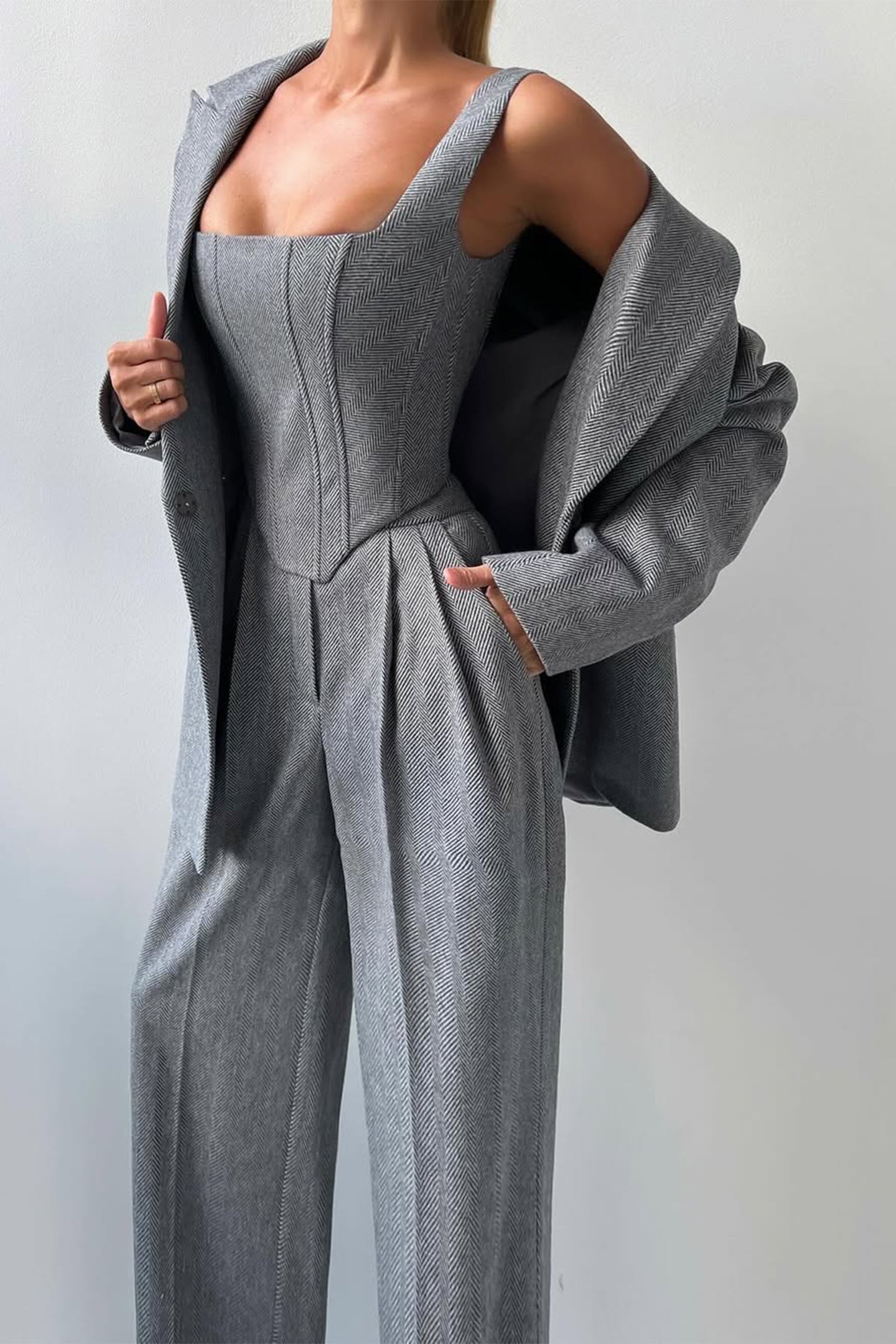 Dolce | Conjunto Elegante de Tres Piezas para Mujer
