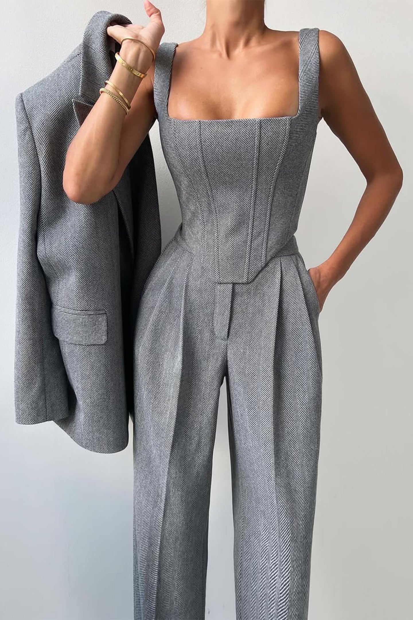 Dolce | Conjunto Elegante de Tres Piezas para Mujer