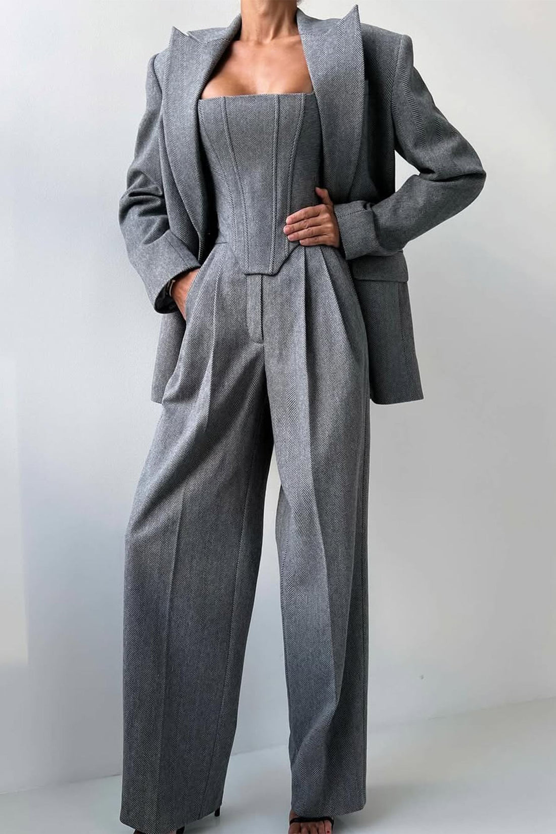 Dolce | Conjunto Elegante de Tres Piezas para Mujer