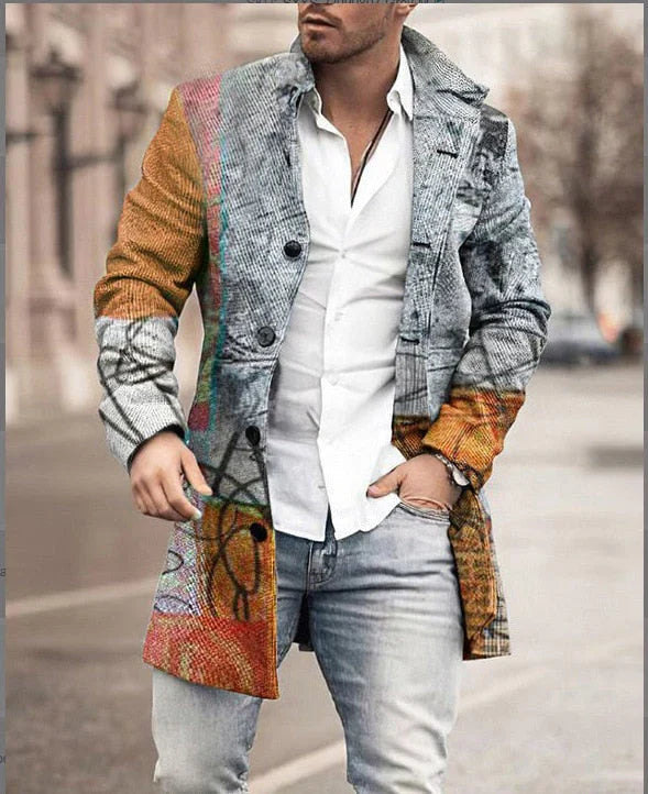 Mark | Chaqueta Cortavientos Patchwork