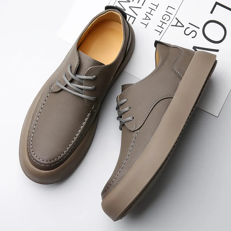 Aiden | Zapatillas Cómodas De Piel Para Uso Diario