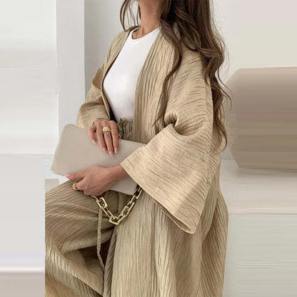 Elena | Conjunto Elegante De Top Y Pantalón Fluido