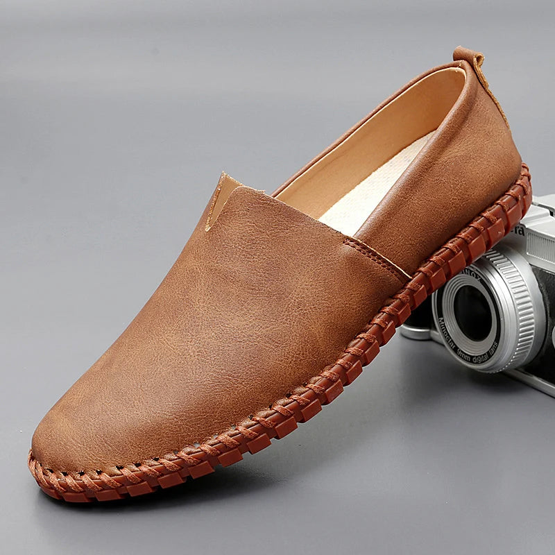 Santorini | Mocasines De Cuero Hechos A Mano Para Un Estilo Sofisticado